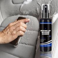 Car Leather Cleaner Spray Leather Restorer Fluid Quick Coat Effectively Remove Grease Dirt For Car Interior Refurbish Leather Upholstery Care