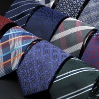 (Celebrity Menswear)ใหม่ผู้ชาย39; S Jacquard ลายสก๊อตคลาสสิก8ซม. Tie Paisley เนคไทสำหรับธุรกิจงานแต่งงานเสื้อสูทสวมใส่ทุกวันอุปกรณ์เสริมของขวัญ