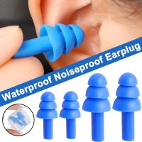 10Pair Soft Silicone Earplugs Swimming Waterproof Ear Plugs Reusable Noise Reduction Sleeping Ear Tip Earbuds Hearing Protection Ear Protection