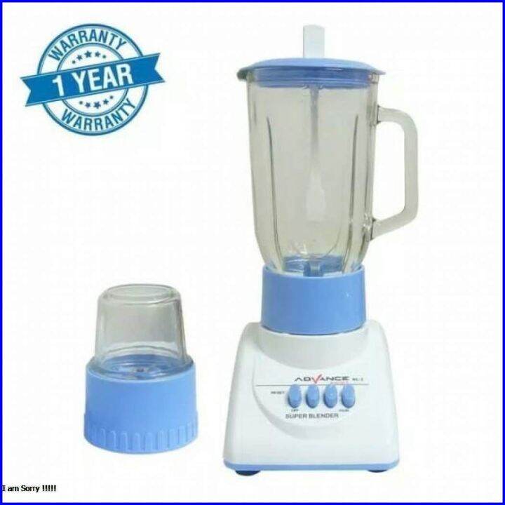 Advance BL2 Blender kaca 2in1 dengan 6 mata pisau Lazada Indonesia