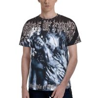 Cradle of Filth Men 3D Printing T-shirt ฤดูร้อนแขนสั้น Vintage Gothic ผู้หญิงเสื้อยืด Street Wear แฟชั่นเย็นด้านบน Ropa XS-5XL