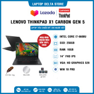 Lenovo Thinkpad X1 Carbon Gen 5Laptop Cũ Core i7 6600U Ram 16GB SSD 256GB thumbnail