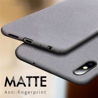 ● iPhone 7 8 Plus Se 2020 X XR XS 11 12 Pro Max Mini Matte Soft Phone Case Ultra Thin Back Cover