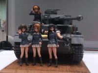 1/35 Girls Ankou team Set not have tank Historical toy Resin Model Miniature Kit unassembly Unpainted