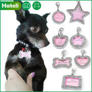 Thẻ Nhận Dạng Hateli Thẻ ID Cho Chó Cưng Thẻ Thông Tin Hình Xương Mèo Đính