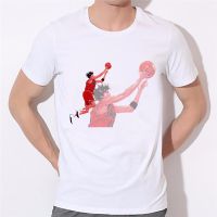 Anime Slamdunk Cosplay Costume Men T Shirt Shohoku #10 Sakuragi Hanamichi Short Sleeve T-Shirt Tops Tee Shirt White W85Q