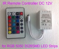 【✔In stock】 yulibu74040703 แถบไฟ Led รีโมทคอนโทรล Ir Dc 12V สำหรับ Rgb 3528 5050 Led แบบ Smd แถบไฟ Led S ไร้สาย24คีย์