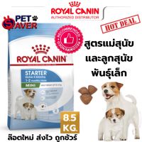 Royal Canin Mini Starter 8.5kg  สำหรับ แม่สุนัข ตั้งท้อง และ ลูกสุนัข พันธุ์เล็ก 8.5 kg