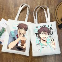 【Lanse store】Oikawa Tooru Haikyuu Aoba Johsai High School Anime Handbags Shoulder Bags Casual Shopping Girls Handbag Women Elegant Canvas Bag