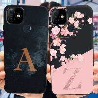 เคสซิลิโคนนิ่มเคสแบบเนื้อด้านตัวอักษรหรูหราสำหรับ Itel P36 Play P36Play เคสฝาครอบด้านหลังกันกระแทก