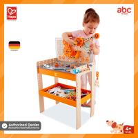 Hape ของเล่นไม้ โต๊ะคิดค้นของนักวิทยาศาสตร์ตัวน้อย Deluxe Scientific Workbench ของเล่น เสริมทักษะ สำหรับเด็ก 4 ปีขึ้นไป