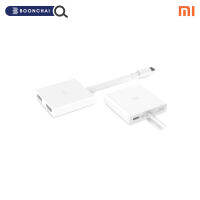 ?[Official] หัวแปลง อะแดปเตอร์ Xiaomi Mi USB Type-C to HDMI Multi-Adapter รองรับ 4K สี (White) สินค้าใหม่ของแท้ 100%