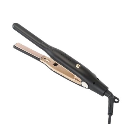 2 In 1 Hair Straightener and Curler Mini Flat Iron Straightening Styling Tools Ceramic Hair Crimper Corrugation Curling Iron