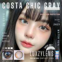 คอนแทคเลนส์รายเดือน Costa Chic Gray สีเทา - Luxzy Lens (แถมตลับทุกคู่จ้า) สวยเฟียสมากจ้า