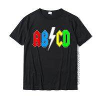 Fun Abcd Rock Band Shirt New Coming Simple Style Top T-Shirts Cotton Male Tops &amp; Tees Customized