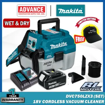 Makita dvc750lzx1 18v online vacuum cleaner