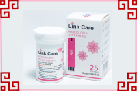 Link Care เครื่อง 4-in-1 แผ่นตรวจเฮโมโกลบิน Hemoglobin (25 ชิ้น)