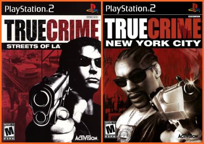 True Crime New York City  -  Streets of LA  แผ่นเกม PS2   Playstation 2