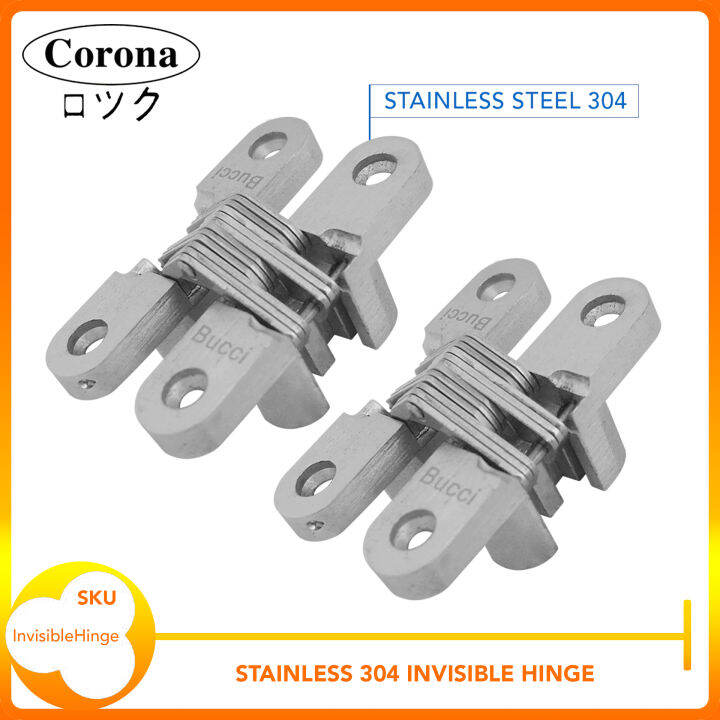Stainless 304 Invisible Hinge for 2530mm Thickness Door Lazada PH