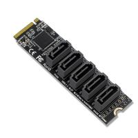 PCI-E To SATA 6G 5 Port SATA3.0 Adapter Card PH56 M.2 JMB585 Expansion Card Support PM Function Uitbreidingskaart For Pc Laptop