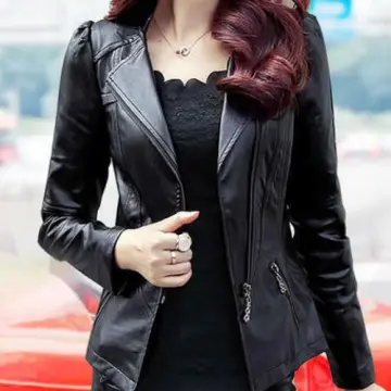 ladies leather jacket online