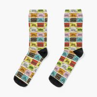 【jw】❂  Ticket to Ride: The Trains: on Socks for man Men′s sock