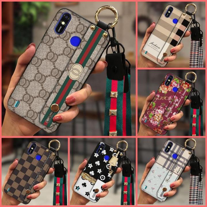 new-arrival-cute-phone-case-for-tecno-spark4-lite-pop3-plus-bb4-dirt-resistant-shockproof-protective-plaid-texture-new