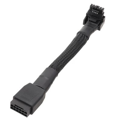 16PIN Video Card Elbow Cable Graphics Card 2VHPWR Straight Head Turning Head Cable PCIE5.0 Cable 12+4PIN Adapter Cable