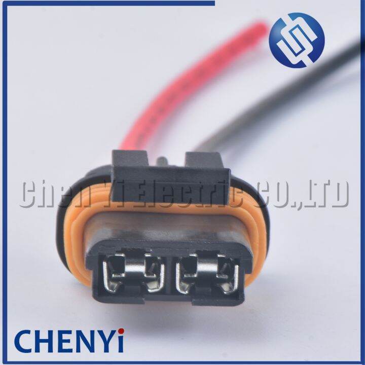 new-product-2-pin-auto-waterproof-wire-harness-connector-high-current-fuse-holder-of-fuse-box-12033769-for-metri-pack-630-series-fan-plug