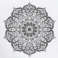 30*30cm Big Mandala Totem Wheel DIY Layering Stencils Wall Painting Scrapbook Coloring Embossing Album Decorative Template Rulers  Stencils