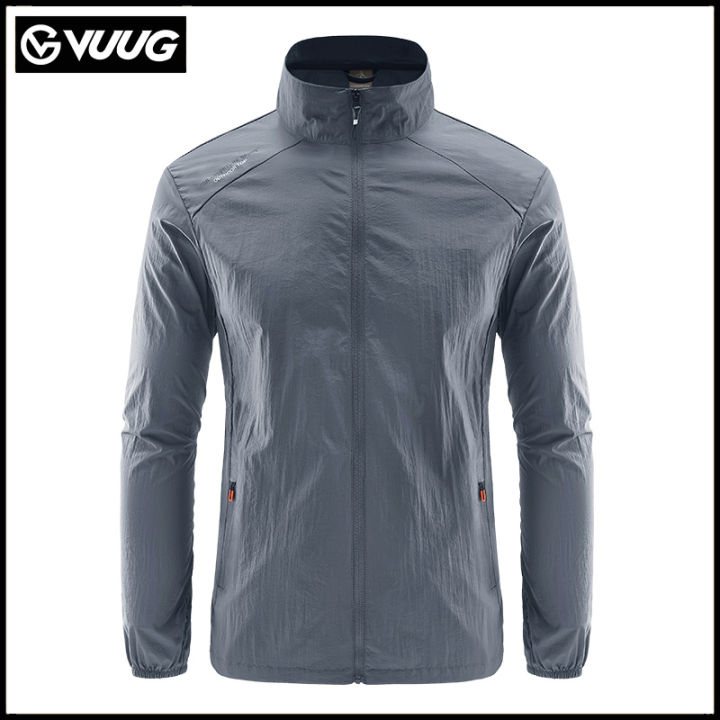 vuug-skin-clothes-jacket-เสื้อแจ็คเก็ตน้ำหนักเบารังสียูวี-upf50-เสื้อแจ็คเก็ตคอตั้งเสื้อแจ็คเก็ตกันน้ำ-windbreaker