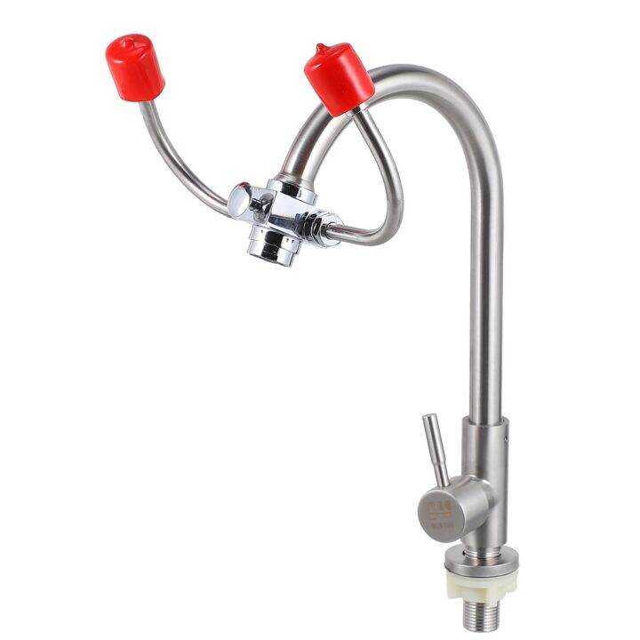 KNE 1pc Eyewash Sink Attachment Emergency Eye Wash Water Sink Tap
