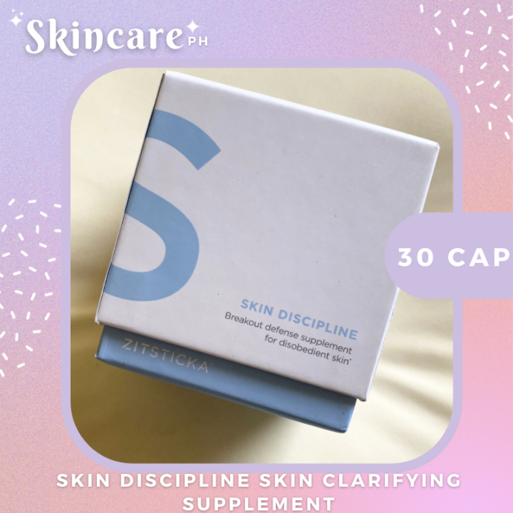 Zitsticka SKIN DISCIPLINE Skin Clarifying Supplement 30 caps (Exp 11/