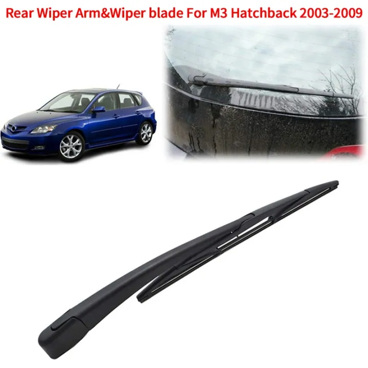 Rear Window Wiper Blade & Windshield Wipers Arm for Mazda 3 BK