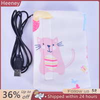 ? Heeney เครื่องอุ่นขวดนมแบบพกพา Travel Baby Baby Milk Water USB COVER POUCH นุ่ม