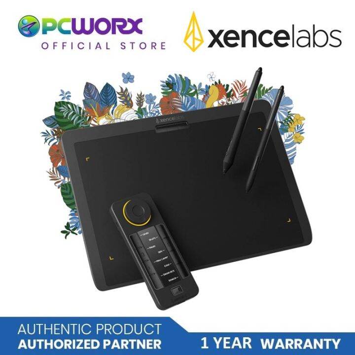 Xencelabs Pen Tablet Medium Bundle 3 Express Keys (unit), 8192 pressure sensitivity, ± 60 levels