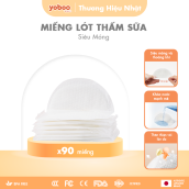 Combo 3 hộp miếng lót thấm sữa yoboo - (90 miếng)YB-0006 - Hàng chính hãng