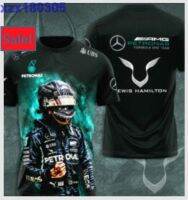 AMG (Mercedes AMG) Exclusive Design Short Sleeve T-shirt Fashion Style Quick Drying T-shirt 3D