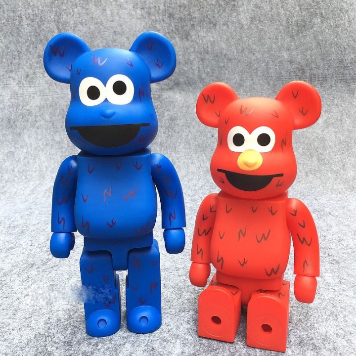 ของเล่นฟิกเกอร์-400-bearbrick-sesame-street-x-elmo