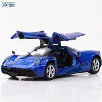 【Deal】 ลูกชายของ Akitoo Pagani Wind รถโลหะผสมโมเดลจำลอง1: 32ตราสัญลักษณ์ #2436