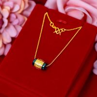 ？》：“： 18K  Pendant Bizuteria Gemstone Real Natural Jade Treasure Pendant Necklace Jewelry Pendant Females  Necklaces For Women