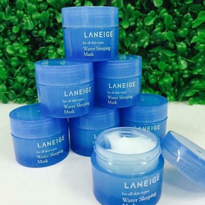 ลาเนจ สีฟ้า สลีปปิ้งมาร์ค Laneige Water Sleeping Mask ขนาด 15 ml. (แท้)