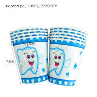 Hot Boys First Blue ฟันทิ้งฟันบนโต๊ะอาหารแผ่นกระดาษ CupsTablecloths Baby Shower Boys Birthday Party Supplies