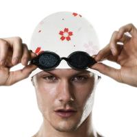 Silicone Swim Caps Waterproof Silicone Swimming Caps 3D Comfortable Durable Ear Protection for Long Short Hair for Training Tool Swim Caps