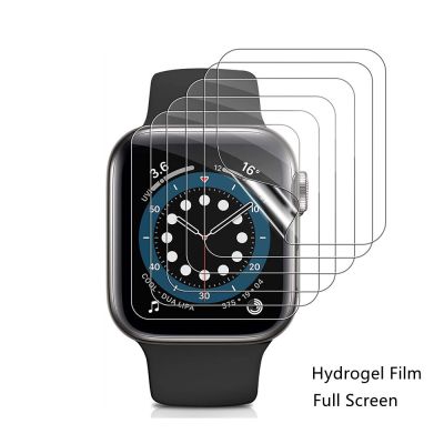 Hydrogel Screen Film Protector For Apple Watch Series 7 6 5 4 3 2 1 Full Protection For iWatch 41MM 45MM 40mm 44mm 38mm 42mm Screen Protectors