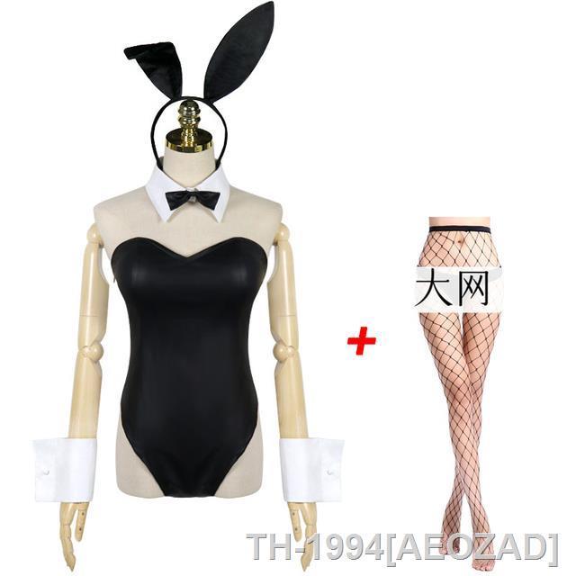 aeozad-bunny-girl-sakurajima-เชียงใหม่คอสเพลย์-traje-para-mulheres-บอดี้สูท-de-coelho-couro-falso-macac-o-เซ็กซี่-senpai