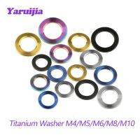 Yaruijia Titanium M4/M5/M6/M8/M10 Titanium Spacer Washer for DIN912 Bolt Screw Bicycle Motorcycle Parts