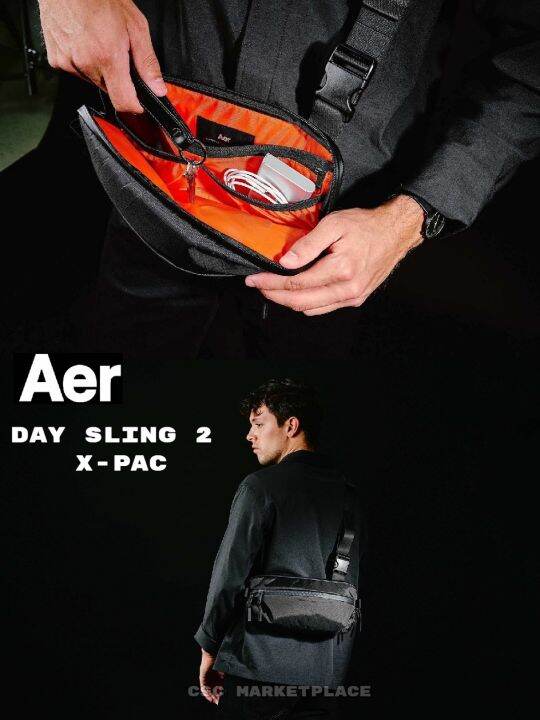 Aer Day Sling 2 XPac Special Edition Sling Bag, Shoulder Bag, Fashion Bag, Aer Bag Lazada PH