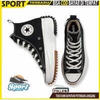 Run BTS Star Hike High Black Sepatu