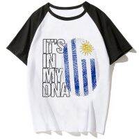 เสื้อยืด Uruguay สำหรับผู้หญิงเสื้อยืดการ์ตูนมังงะแนวสตรีท